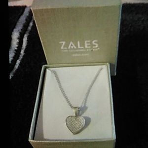 925 sterling silver beaded necklace with charm